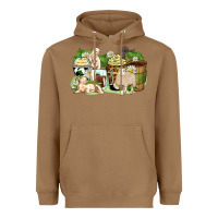 Toasted Coconut sheep coffee cups Heavyweight Hoodie - Zillion Design Studio