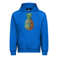 Cobalt pineapple leopar turquoise serape summer Urban Hoodie - Artiststas