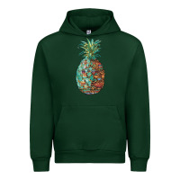 Forest Green pineapple leopar turquoise serape summer Urban Hoodie - Artiststas