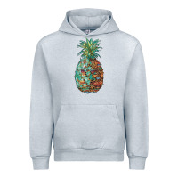 Heather Grey pineapple leopar turquoise serape summer Urban Hoodie - Artiststas