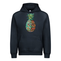 Navy pineapple leopar turquoise serape summer Urban Hoodie - Artiststas