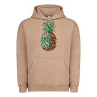Pigment Burro pineapple leopar turquoise serape summer Urban Hoodie - Artiststas