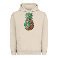 Pigment French Oak pineapple leopar turquoise serape summer Urban Hoodie - Artiststas