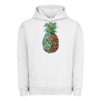 Pigment Lunar Rock pineapple leopar turquoise serape summer Urban Hoodie - Artiststas