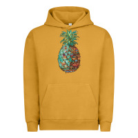 Pigment Peanut Butter pineapple leopar turquoise serape summer Urban Hoodie - Artiststas