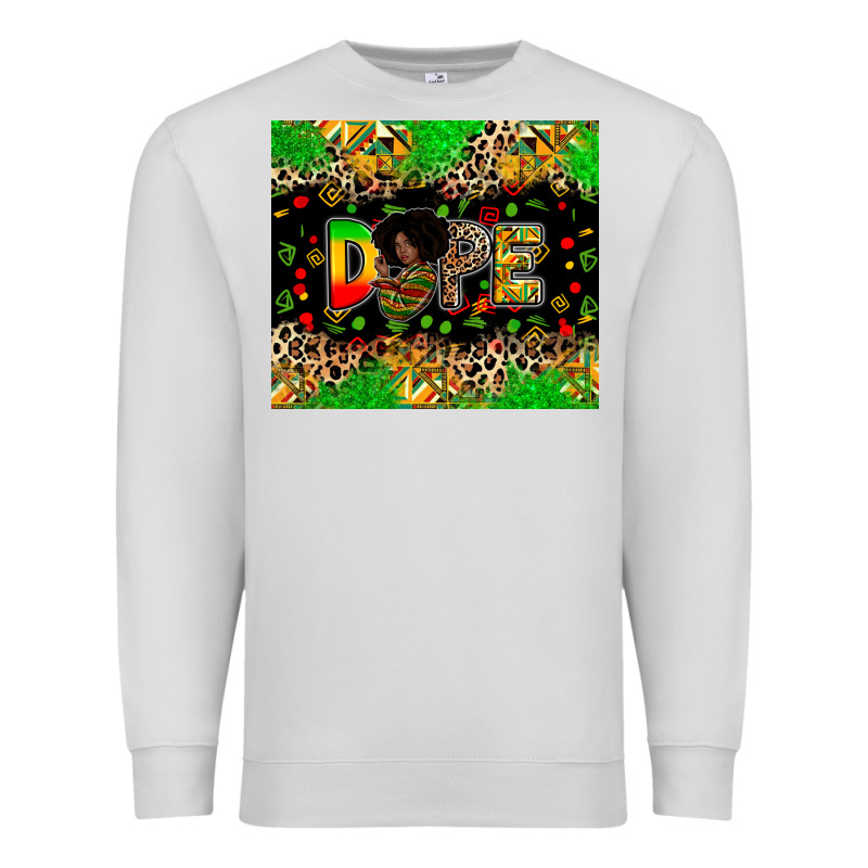 Dope Juneteenth Premium Sweatshirt by Zillion Design Studio | Teevron