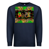Navy dope juneteenth Premium Sweatshirt - Zillion Design Studio