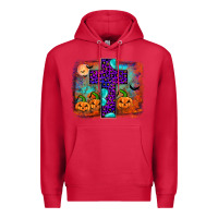 Cardinal halloween cross Premium Hoodie - JahusDesignShop