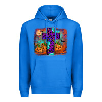 True Royal halloween cross Premium Hoodie - JahusDesignShop