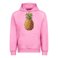 Fuchsia Pink pineapple Urban Hoodie - Artiststas