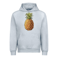 Heather Grey pineapple Urban Hoodie - Artiststas