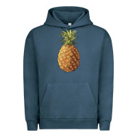 Pigment Midnight Navy pineapple Urban Hoodie - Artiststas