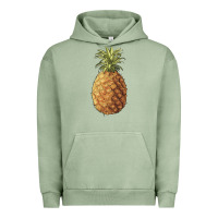 Pigment Oil Green pineapple Urban Hoodie - Artiststas