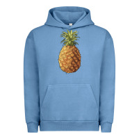 Pigment Pebble Blue pineapple Urban Hoodie - Artiststas