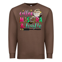 Chestnut coffee mascara and hustle Premium Sweatshirt - Zillion Design Studio