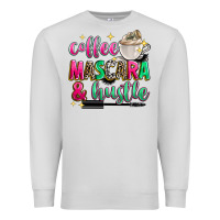 Dove Grey coffee mascara and hustle Premium Sweatshirt - Zillion Design Studio