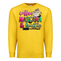 Lemon coffee mascara and hustle Premium Sweatshirt - Zillion Design Studio