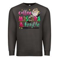 Smoke coffee mascara and hustle Premium Sweatshirt - Zillion Design Studio