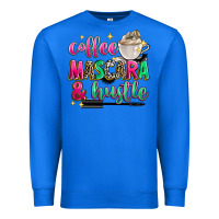 True Royal coffee mascara and hustle Premium Sweatshirt - Zillion Design Studio