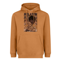 Meerkat melanin melanin melanin with afro girl Heavyweight Hoodie - texasbilliewilder