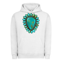 Pigment Lunar Rock western gemstone turquoise Urban Hoodie - Artiststas
