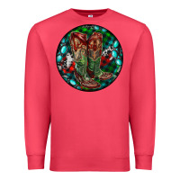 Cardinal Christmas Cowboy Boots Premium Sweatshirt - RanaPortraitStore
