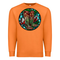 Carrot Christmas Cowboy Boots Premium Sweatshirt - RanaPortraitStore