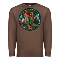 Chestnut Christmas Cowboy Boots Premium Sweatshirt - RanaPortraitStore