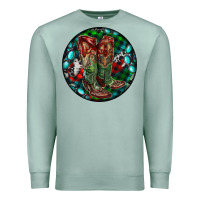 Seafoam Christmas Cowboy Boots Premium Sweatshirt - RanaPortraitStore