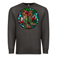 Smoke Christmas Cowboy Boots Premium Sweatshirt - RanaPortraitStore