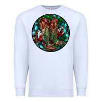 White Christmas Cowboy Boots Premium Sweatshirt - RanaPortraitStore