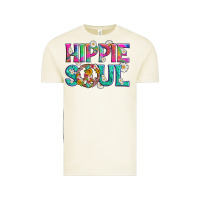 Vintage Arctic hippie soul with tie dye and flowers Vintage Tee - Artiststas