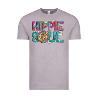 Vintage Zinc hippie soul with tie dye and flowers Vintage Tee - Artiststas