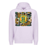 Lilac gigi sunflower turquoise Premium Hoodie - Jasminsmagicworld