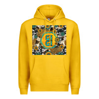 Lemon gigi sunflower turquoise Premium Hoodie - Jasminsmagicworld
