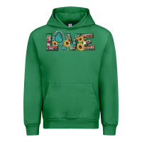 Emerald western gemstone sunflowers serape leopard turquoise love Urban Hoodie - Artiststas