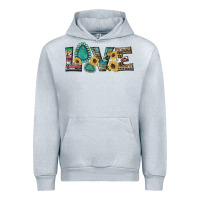 Heather Grey western gemstone sunflowers serape leopard turquoise love Urban Hoodie - Artiststas