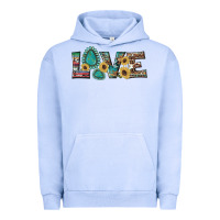 Pigment Grape Ice western gemstone sunflowers serape leopard turquoise love Urban Hoodie - Artiststas