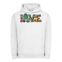 Pigment Lunar Rock western gemstone sunflowers serape leopard turquoise love Urban Hoodie - Artiststas