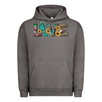 Pigment Tornado western gemstone sunflowers serape leopard turquoise love Urban Hoodie - Artiststas