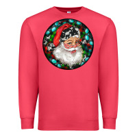 Cardinal Christmas Santa Claus Premium Sweatshirt - RanaPortraitStore