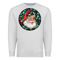 Dove Grey Christmas Santa Claus Premium Sweatshirt - RanaPortraitStore