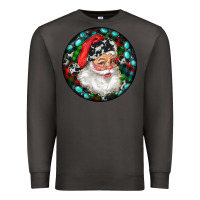 Smoke Christmas Santa Claus Premium Sweatshirt - RanaPortraitStore