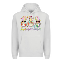 Dove Grey summer vibes gnomes Premium Hoodie - Artiststas