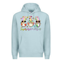 Blue Mist summer vibes gnomes Premium Hoodie - Artiststas