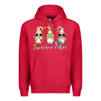 Cardinal summer vibes gnomes Premium Hoodie - Artiststas