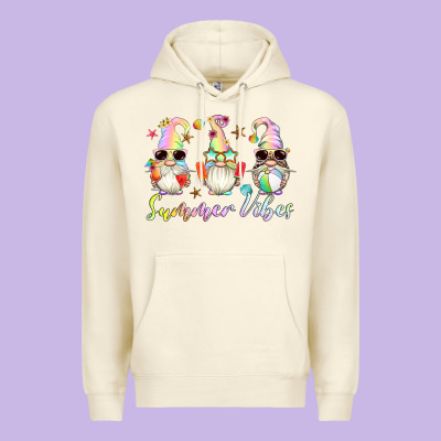 Summer Vibes Gnomes Premium Hoodie Designed By Artiststas