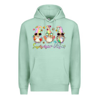 Seafoam summer vibes gnomes Premium Hoodie - Artiststas
