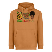 Meerkat peace love locs Heavyweight Hoodie - texasbilliewilder