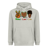 Moon Dust peace love locs Heavyweight Hoodie - texasbilliewilder